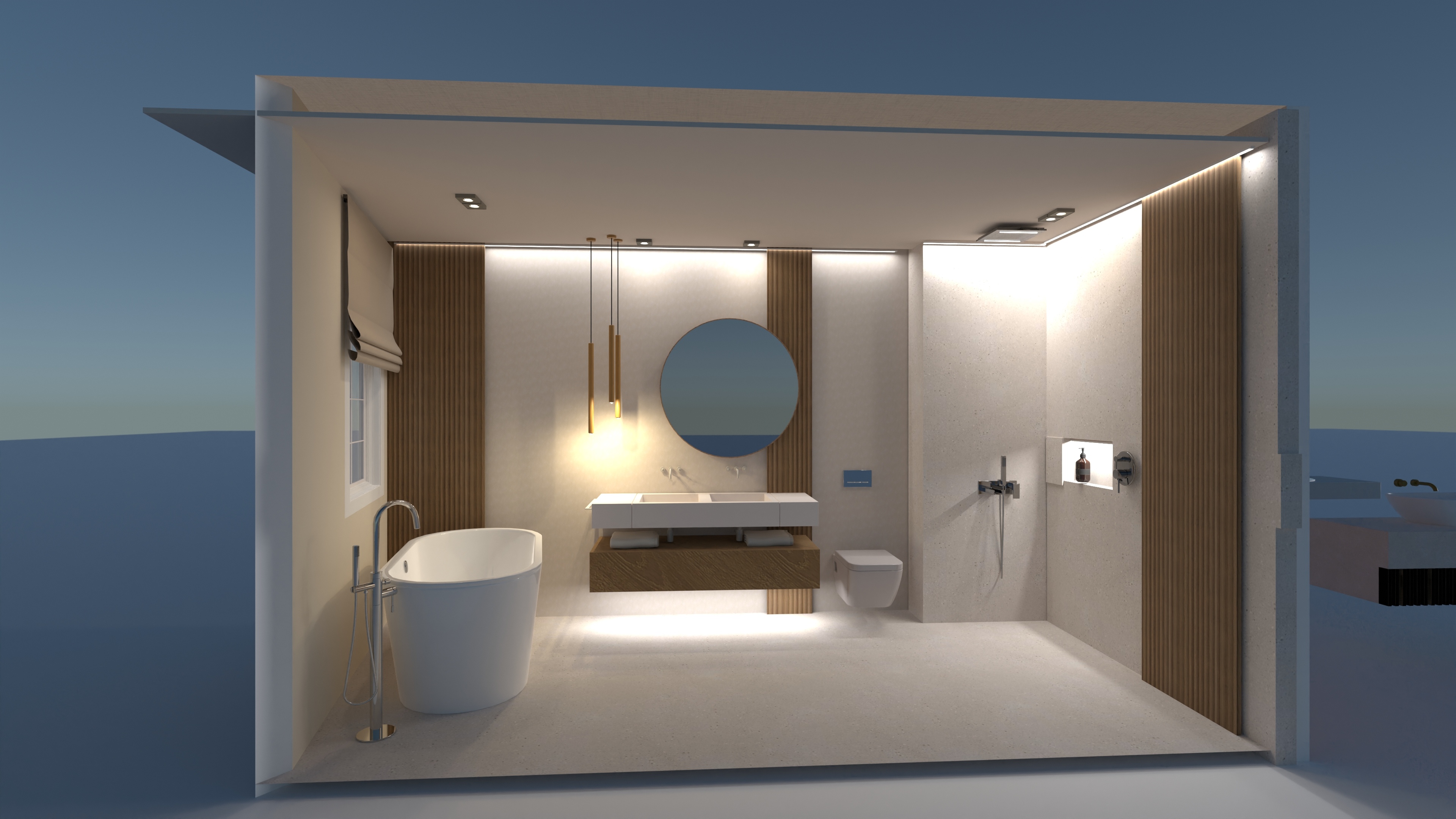 Her Bathroom final + bedroom version 2 copy #23478979 by MgA Zuzana Novosadova