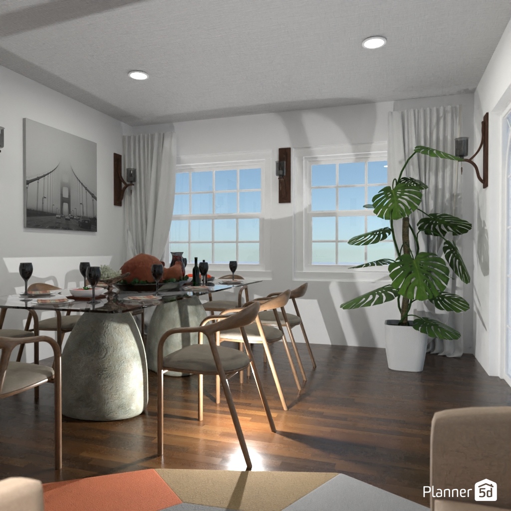 DB: Thanksgiving Day - room shell copy #23404599 by Editors Choice