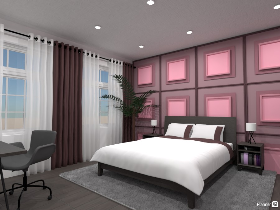 Habitación con pared de acento : D #4579504 by Laura