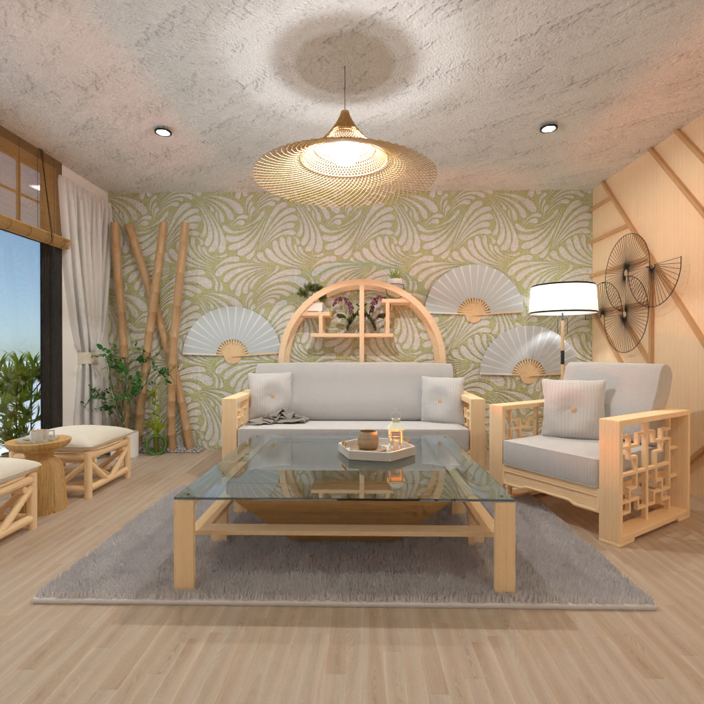 Japanese-style Living Room #15353339 by Editors Choice