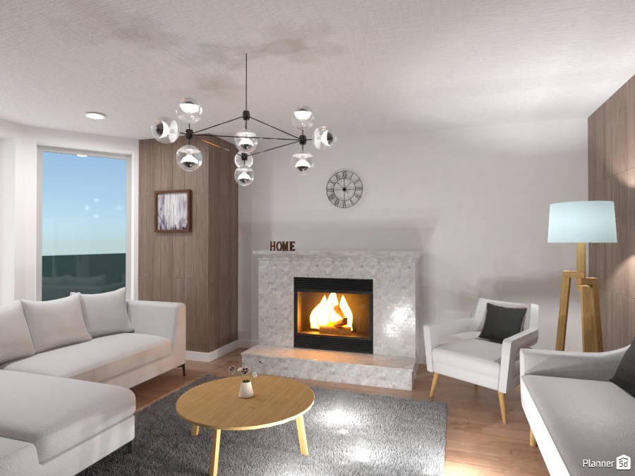 scandinavian living room #3644930 by Chani