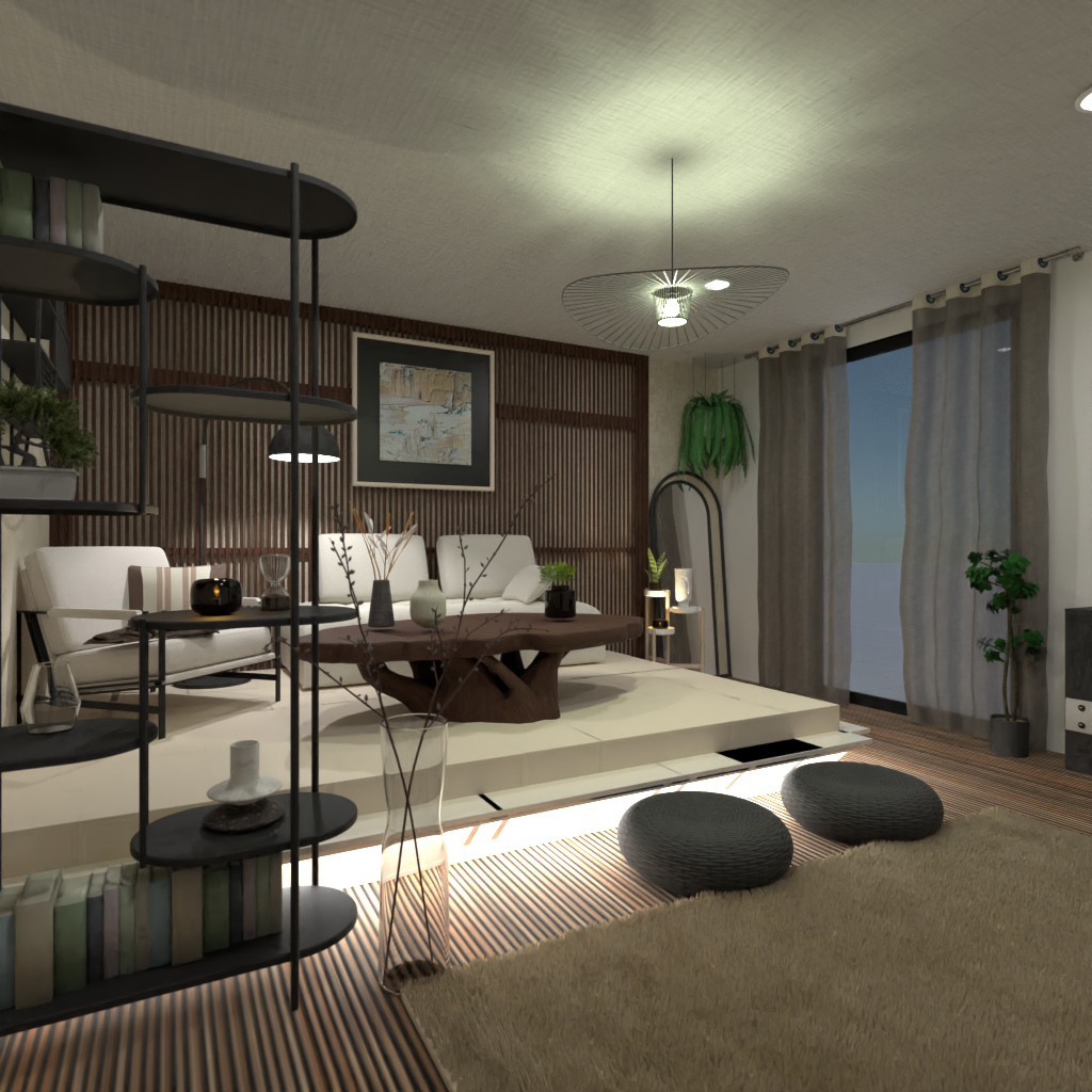 Japandi Living Room #11816916 by Editors Choice