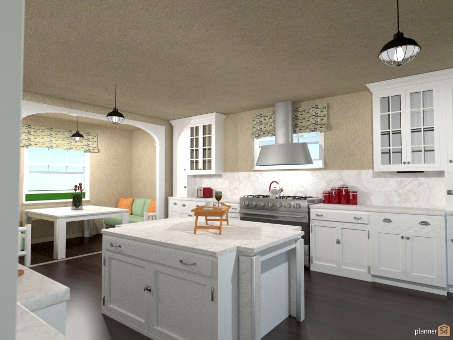 large kitchen w/nook #1138344 by Joy Suiter