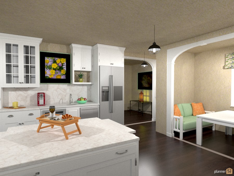 large kitchen w/nook #1138345 by Joy Suiter