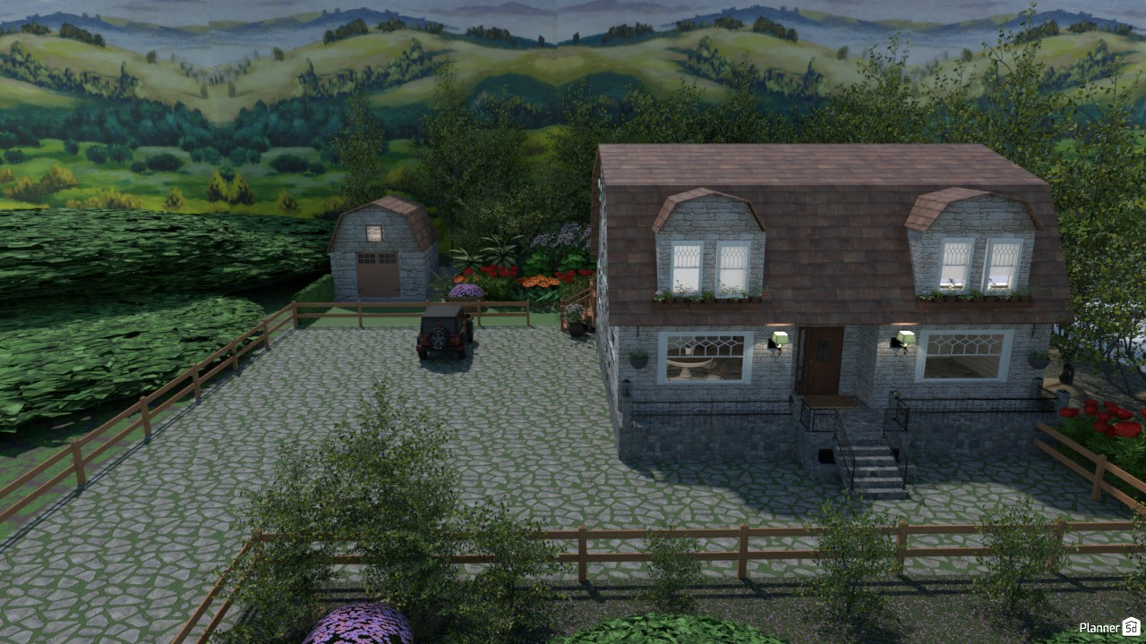 Garden Home #4844581 by Андреа Gabrielle