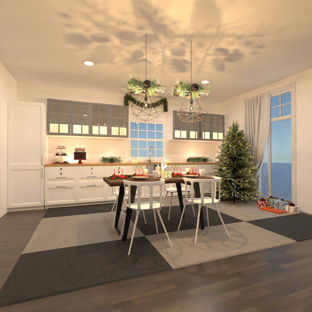 Christmas is coming to.. kitchen #10703984 Por Editors Choice