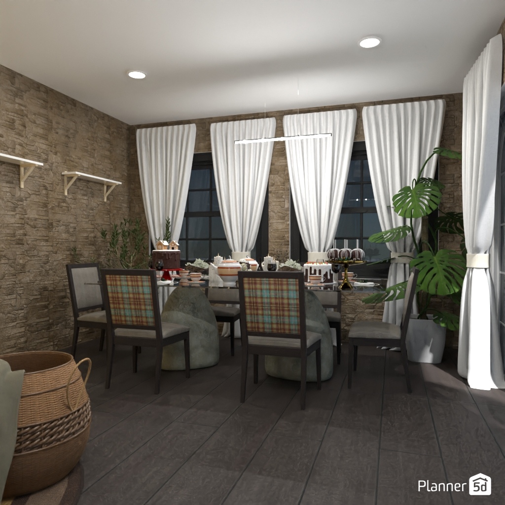 DB: Thanksgiving Day - room shell copy #23423959 by Editors Choice