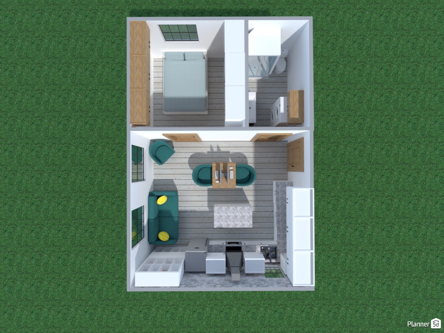 430 sq ft model #2181477 by Joy Suiter