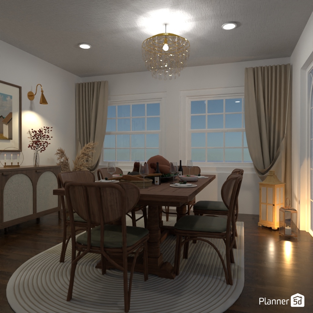 DB: Thanksgiving Day - room shell copy #23482674 by Editors Choice