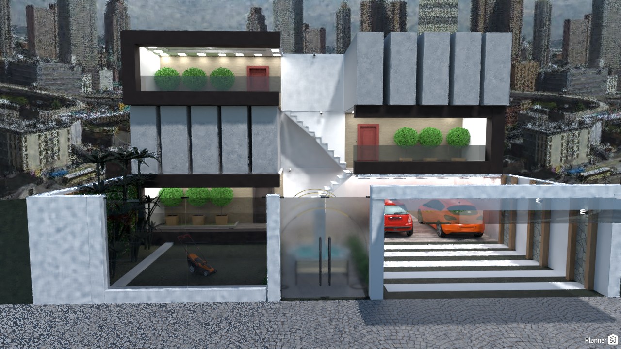 modern three storey townhouse #3168098 by MG