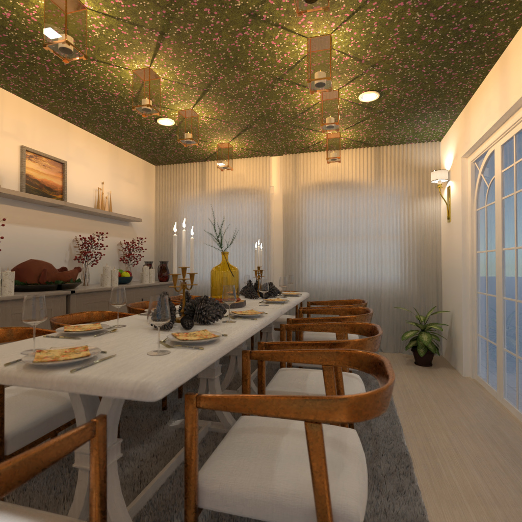 DB: Thanksgiving Day - room shell copy #15878103 by Editors Choice