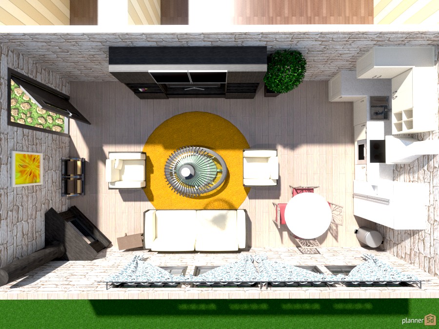 Living room #849035 by Blanša Pufek