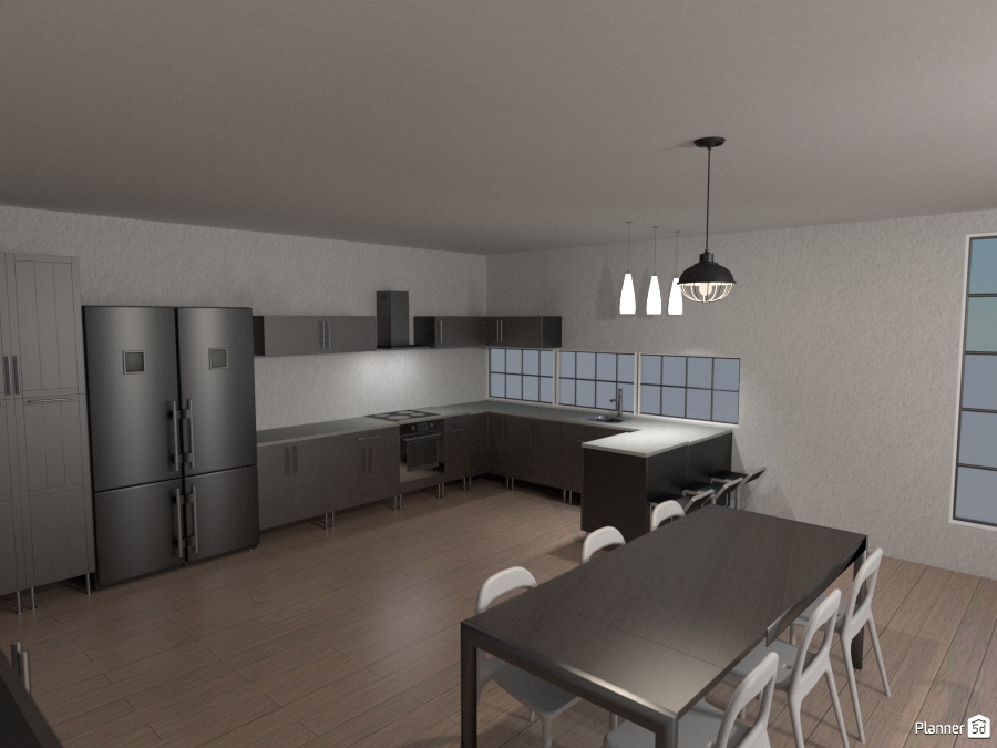 Modern Apartment Kitchen 1316930 by Kelsee Blakeslee image