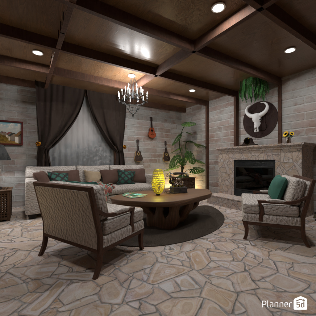 Country Living room #20155171 by Editors Choice