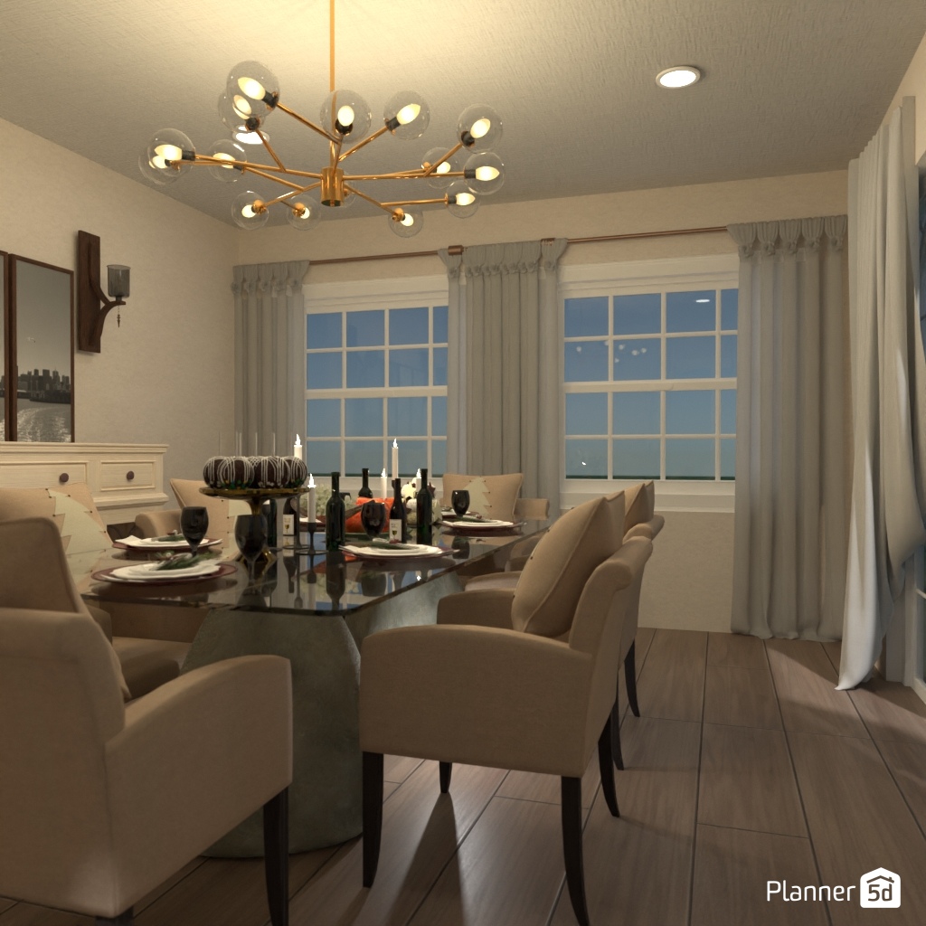 DB: Thanksgiving Day - room shell copy #23467739 by Editors Choice