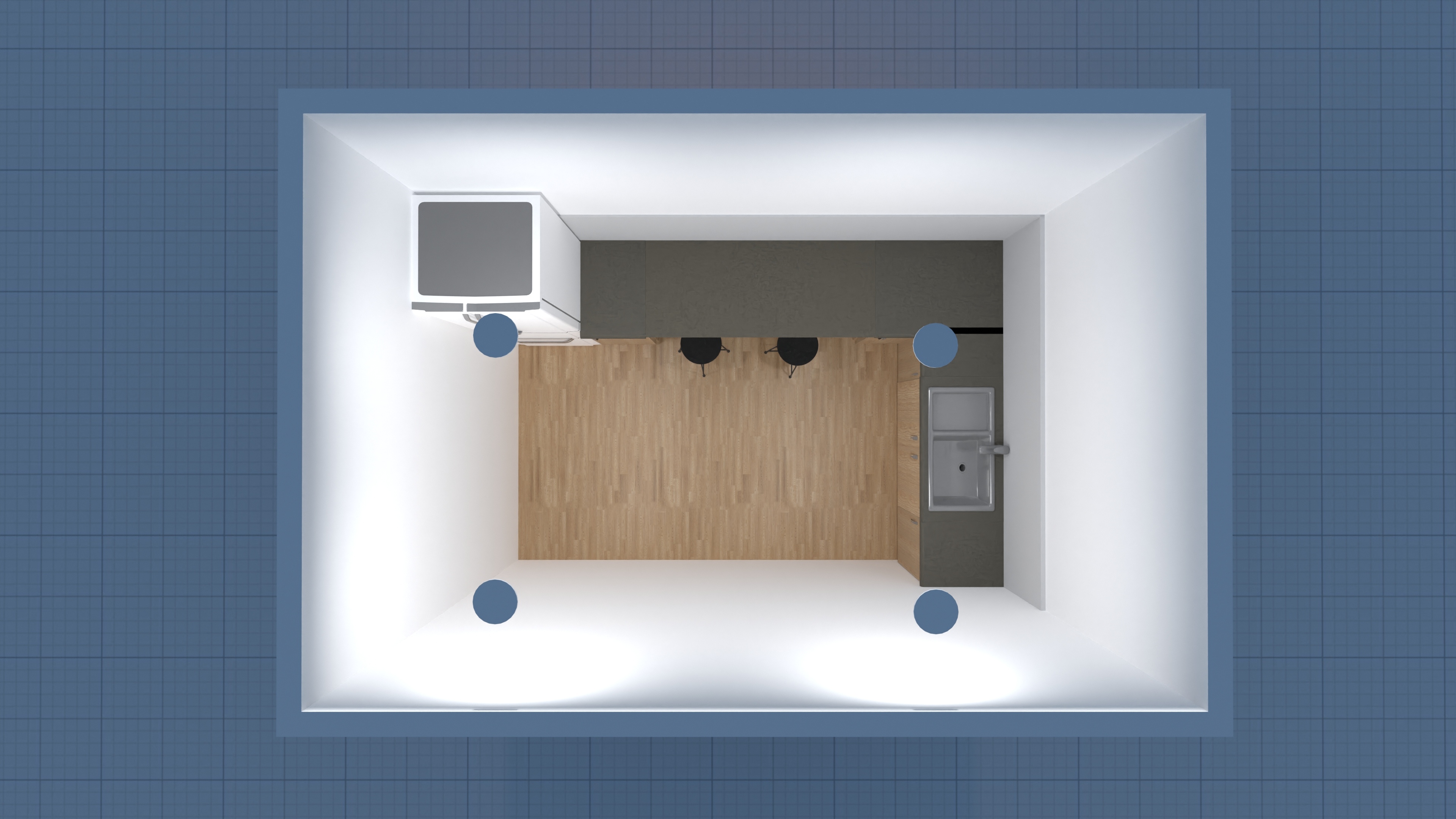 Whiddon Kitchenette #23801123 by Amelia Phelan