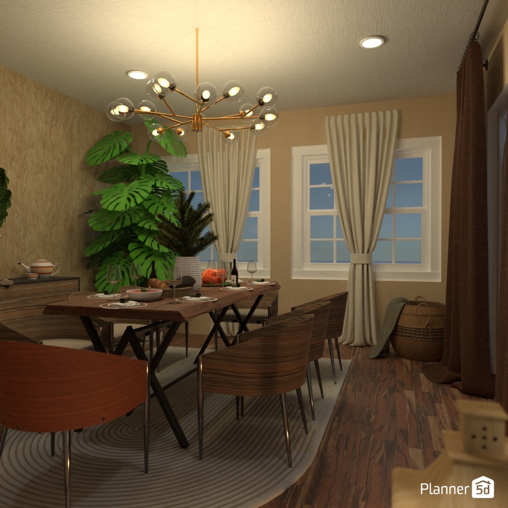 DB: Thanksgiving Day - room shell copy #23439987 by Editors Choice