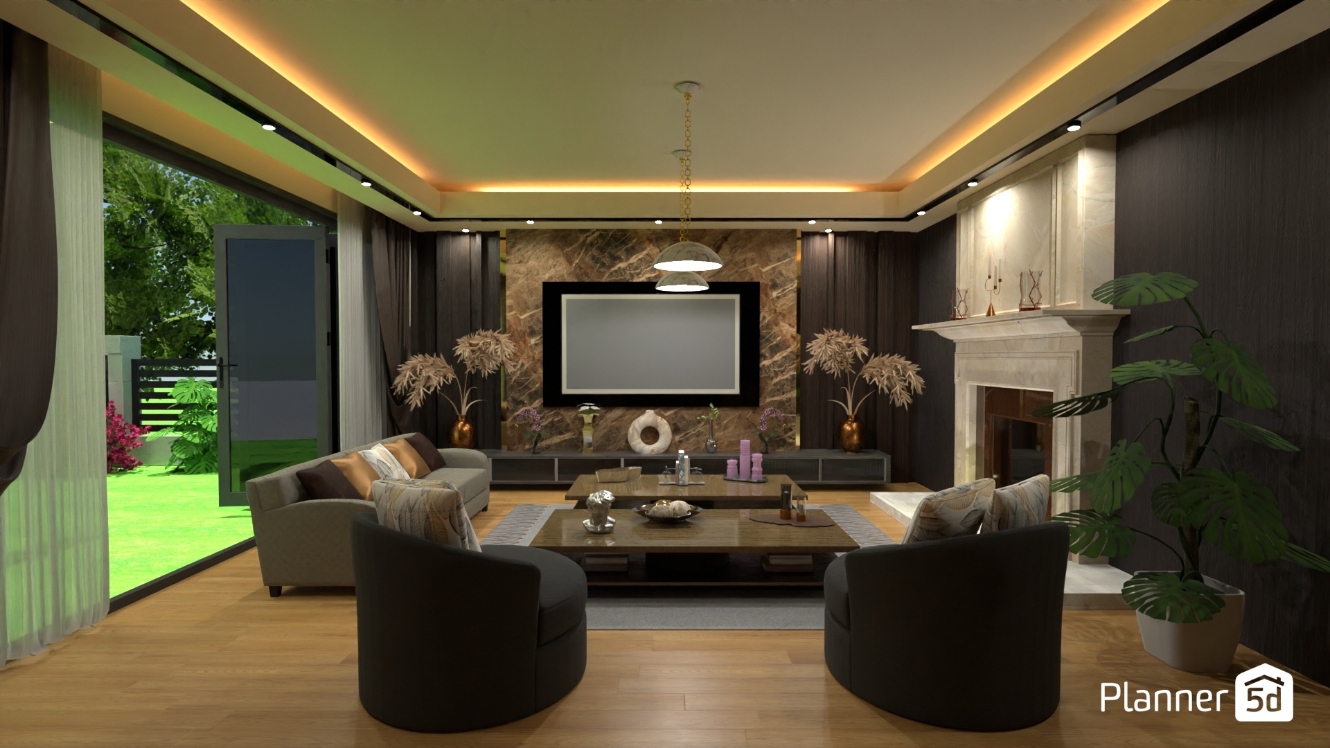 Sala moderna y elegante #23769767 by MariaCris