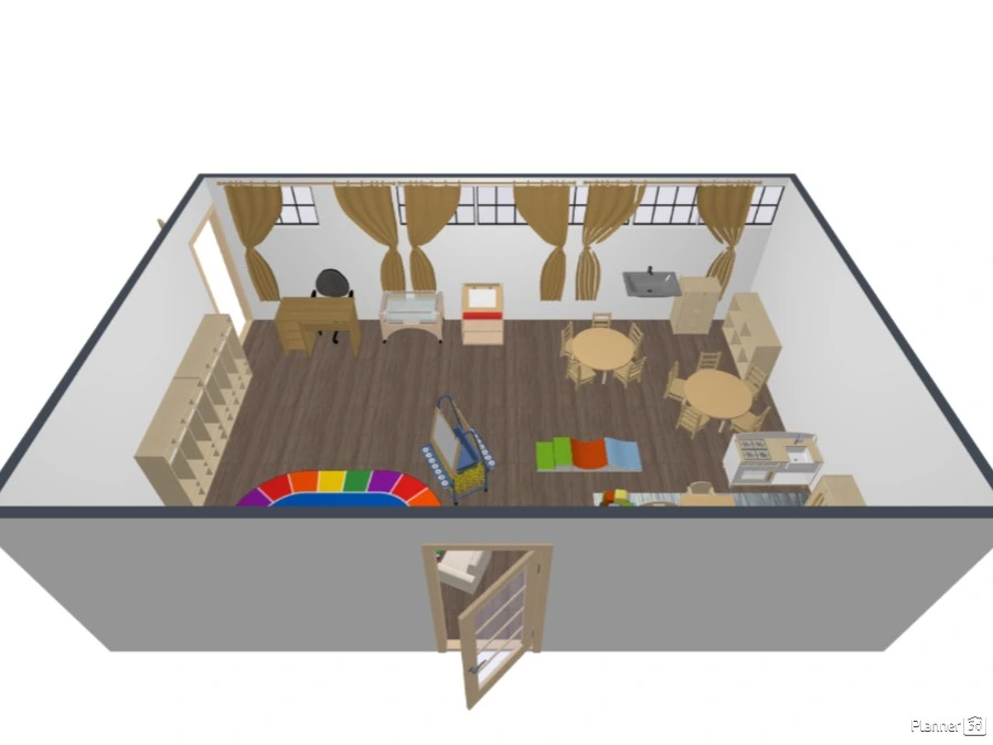 Classroom plan for 5 year old class #3021896 by Kendall Long