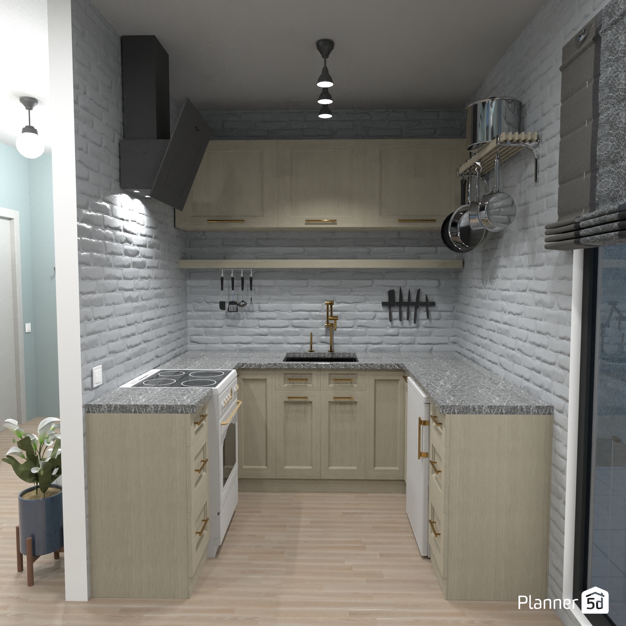 Compact kitchen #29222752 by Damian