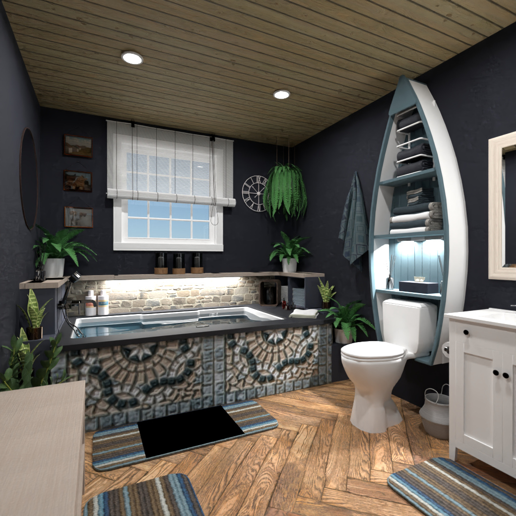 Nautical bathroom #12268564 by Editors Choice