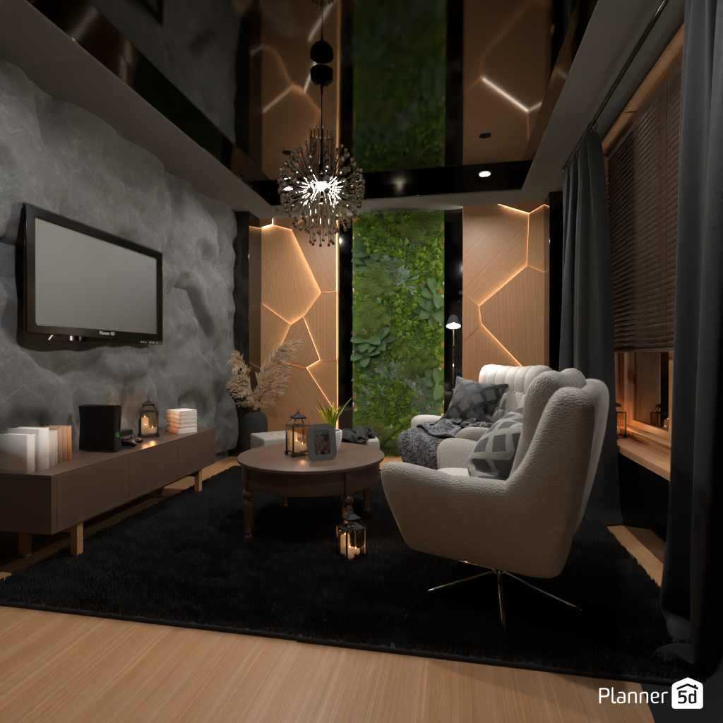 Living room without sofa #19436740 by Editors Choice