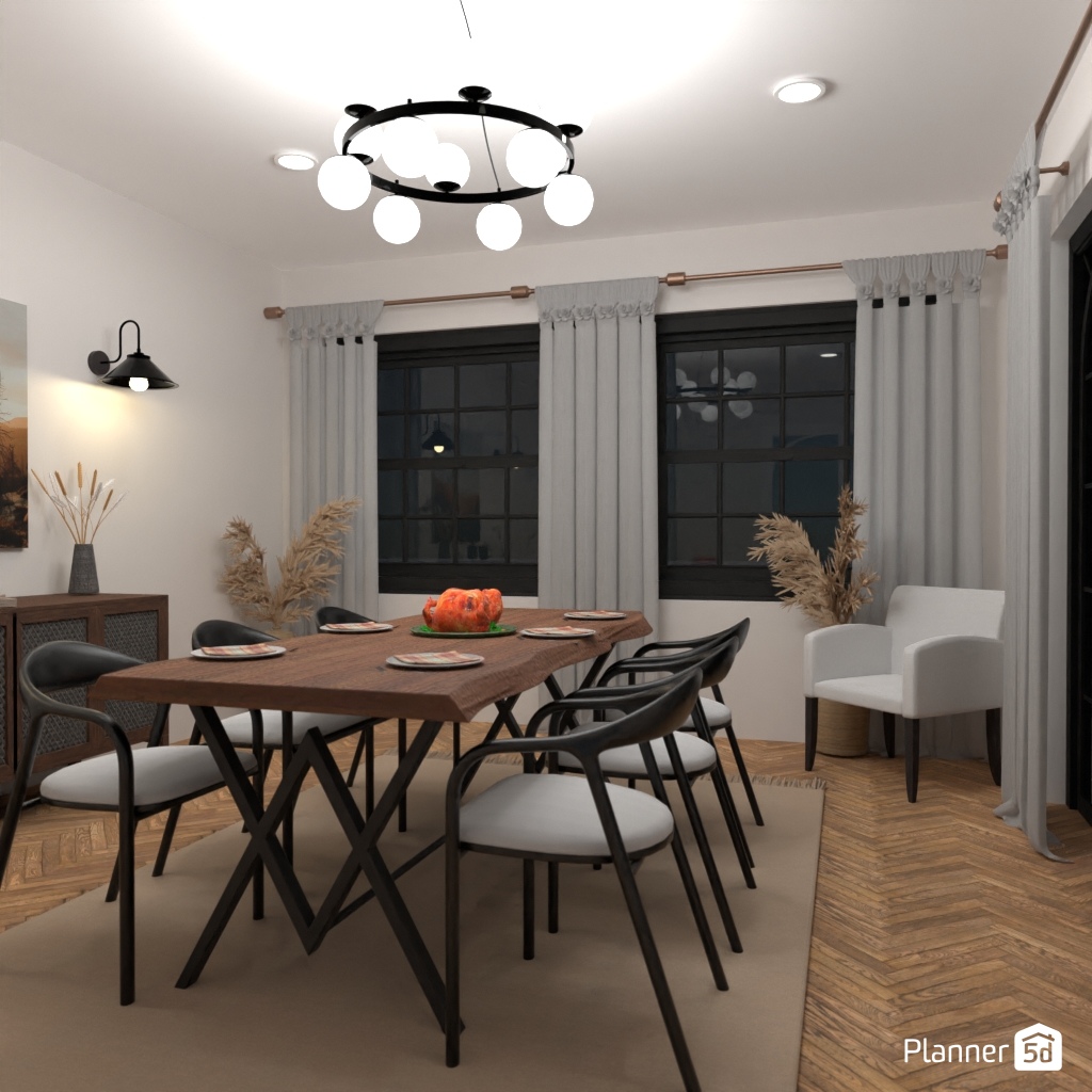 DB: Thanksgiving Day - room shell copy #23458947 by Editors Choice