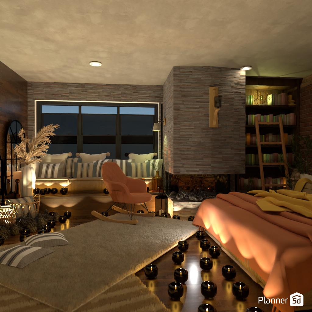 Winter and Fire! #16702311 by Editors Choice