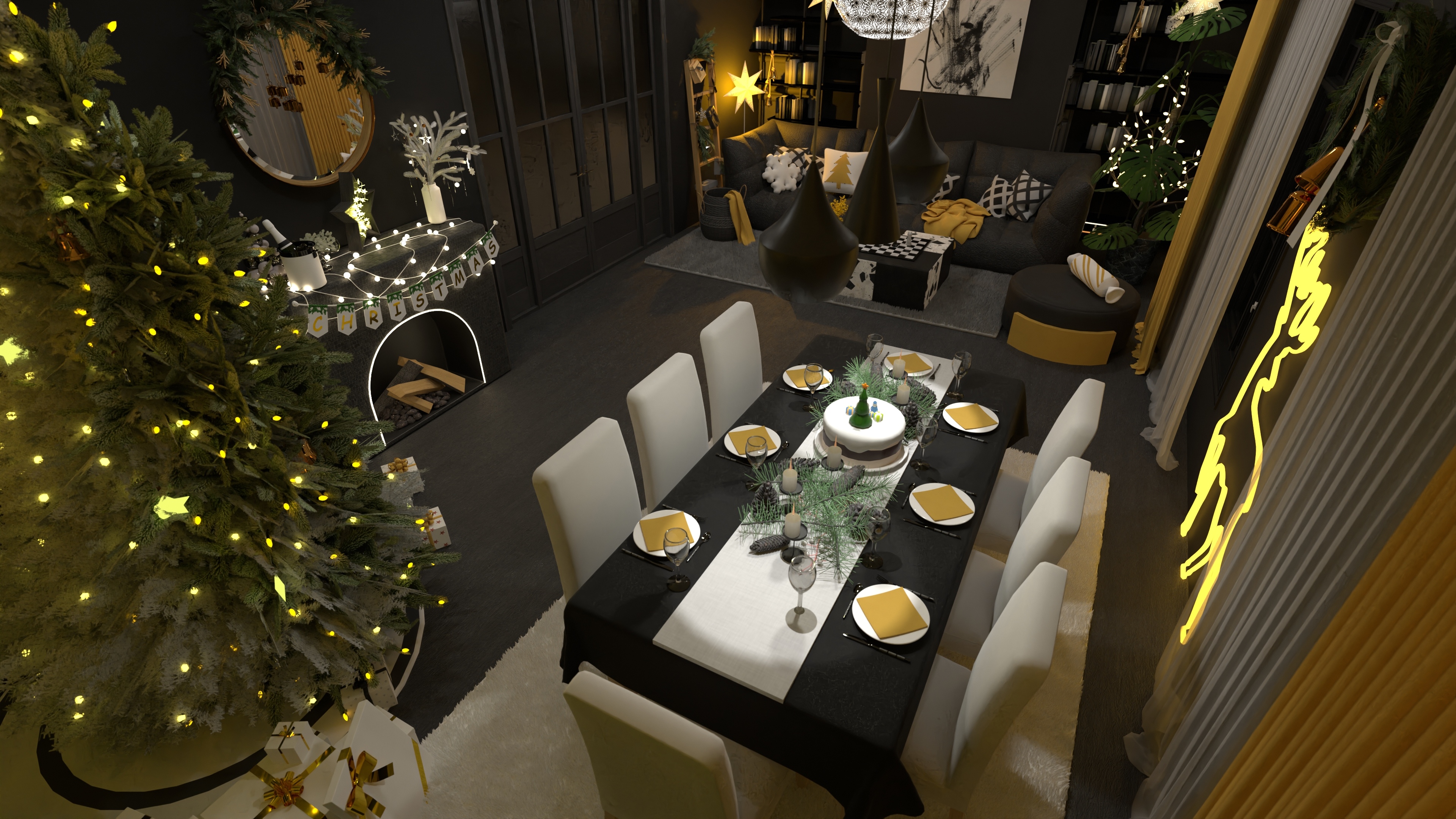 Christmas and New year #23407971 by Evelinaa