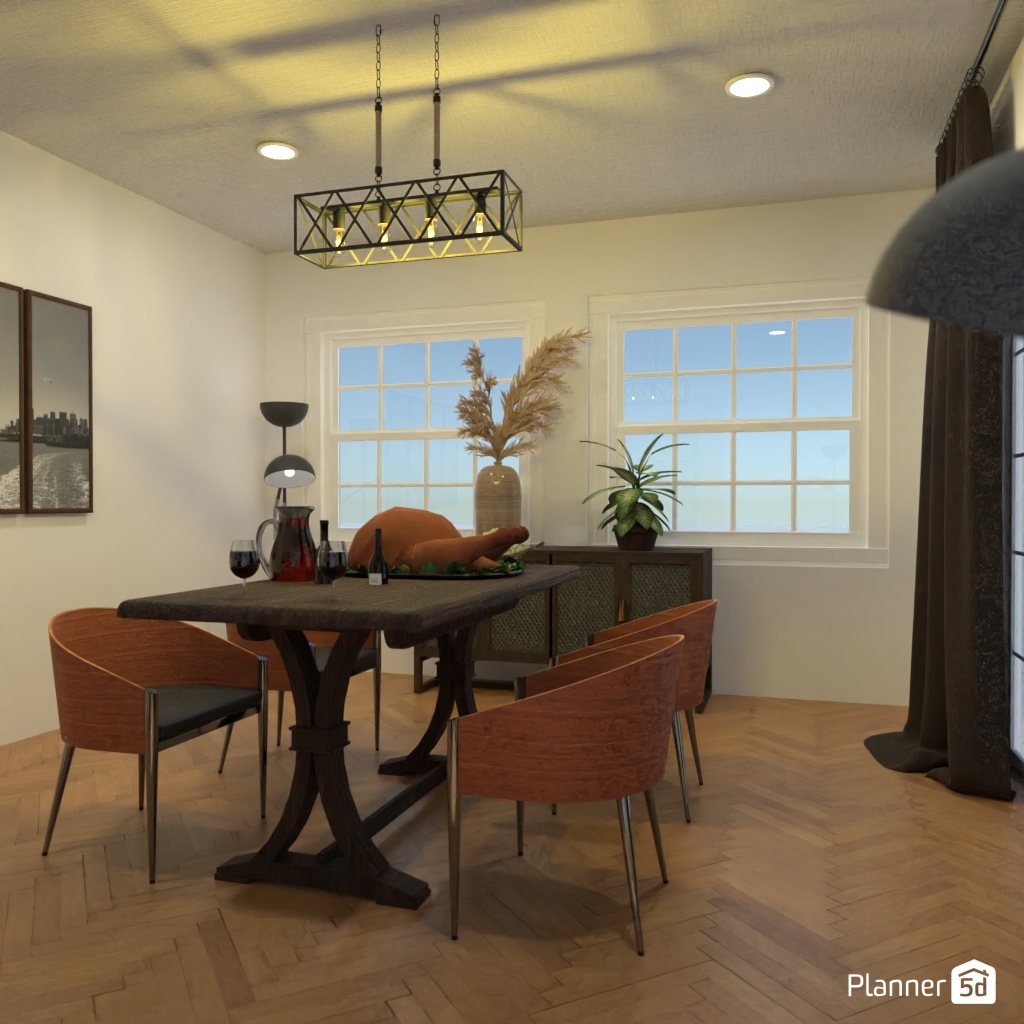 DB: Thanksgiving Day - room shell copy #23437955 by Editors Choice