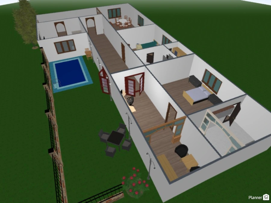 Lavish Ranch house #83412 by The Scruffy_Dog