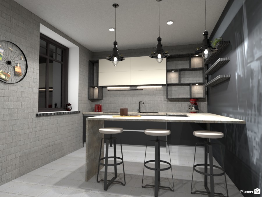 Industrial kitchen (night time) 4695618 by Doggy image