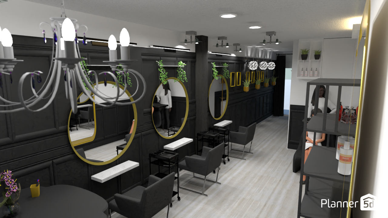 Hair salon #9419308 by JennaK13