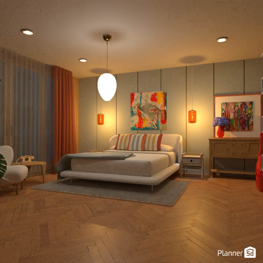 DB: Retro - empty room copy #17806479 by Editors Choice