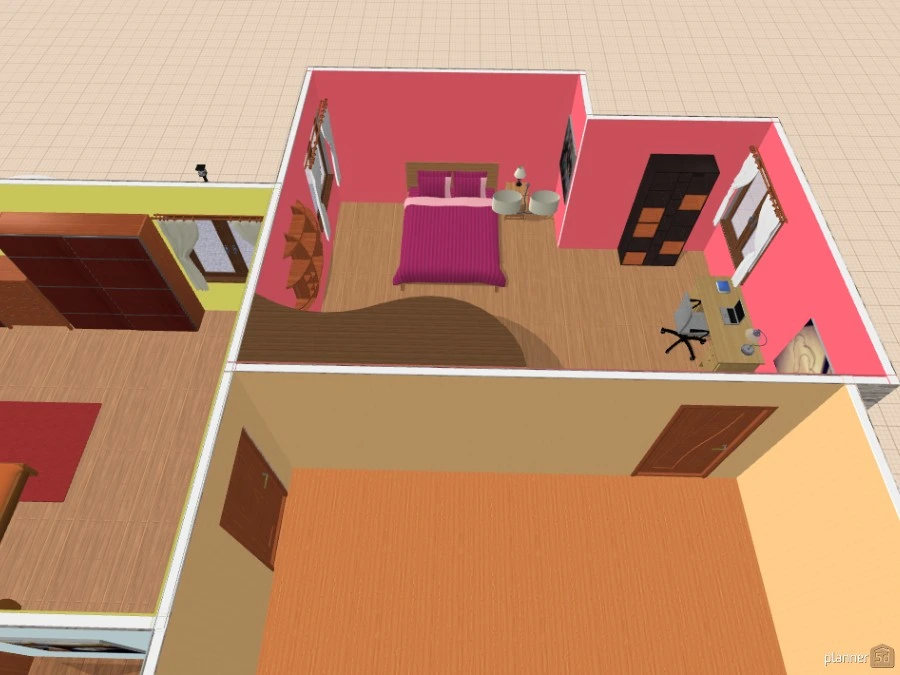 Casa per famiglia - Free Online Design | 3D Floor Plans by Planner 5D