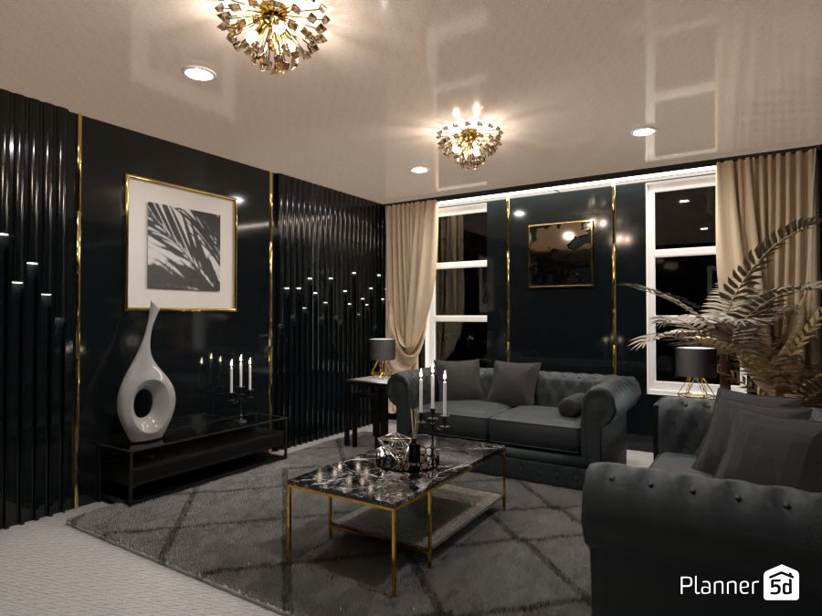 Hollywood interior | Batalla de diseño #13375907 by Hall Pat