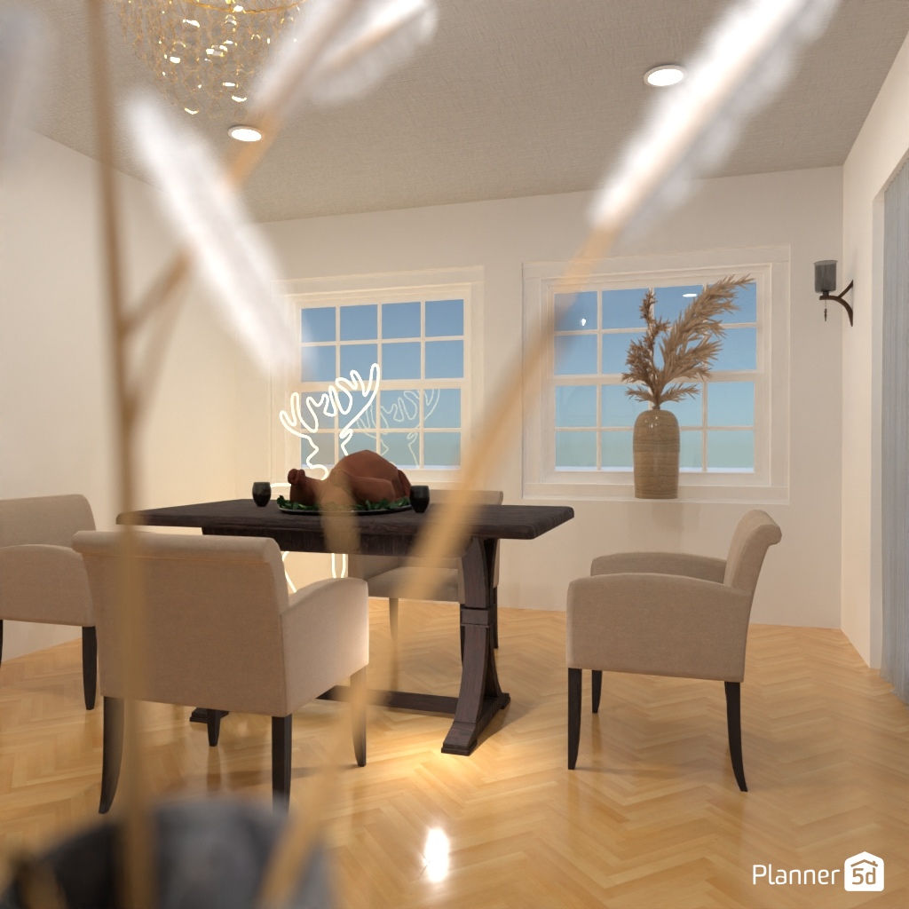 DB: Thanksgiving Day - room shell copy #23442411 by Editors Choice