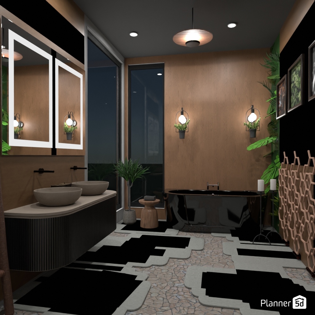 Natural bathroom #22062458 by Editors Choice