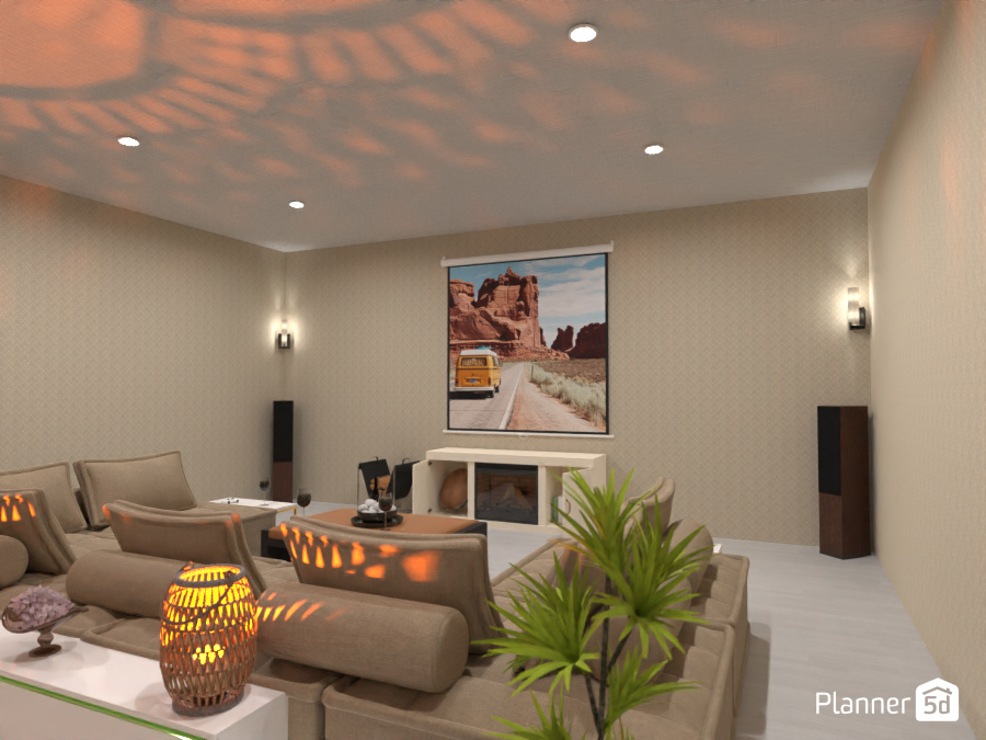 Home theatre : Design battle contest #14350371 by Gabes