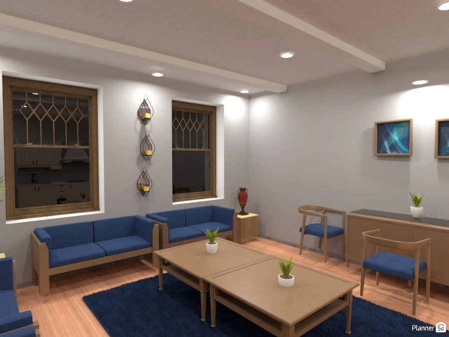 Morrocan living room with a Kitchen #3026908 by Huzaifah Al-Quraishi