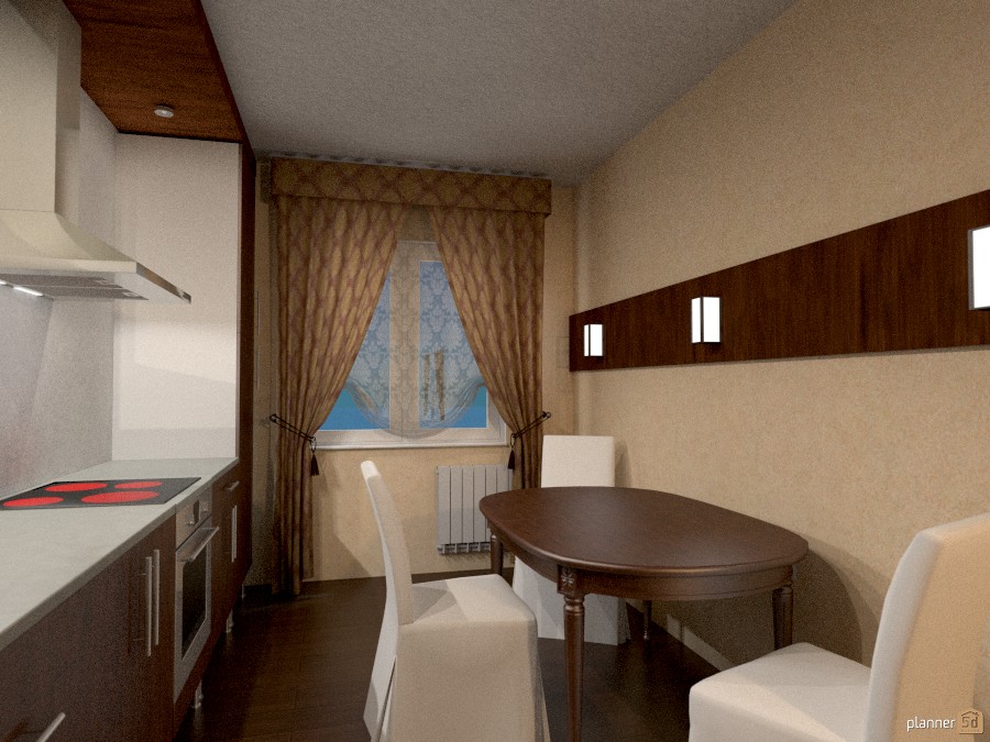 Трехкомнатная квартира для семьи из 3-х человек #1210411 by Elena