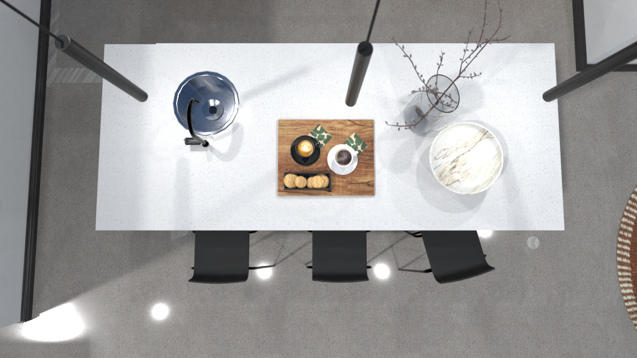 Custom Kitchen Island with Coffee #9874328 by Candice Nero