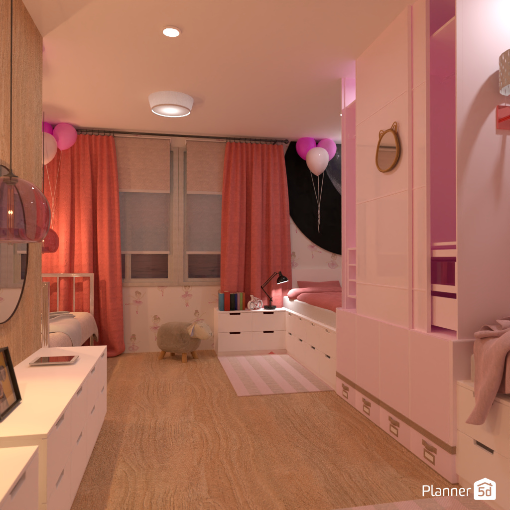 Bedroom for twins #18913440 by Editors Choice
