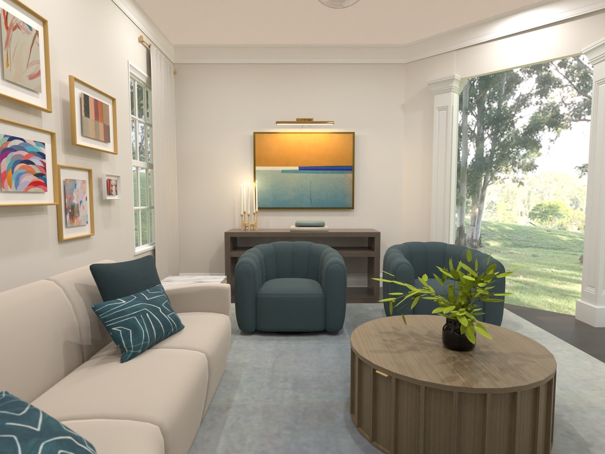 Luber Front Living Room #25882804 by Nicole Bailey