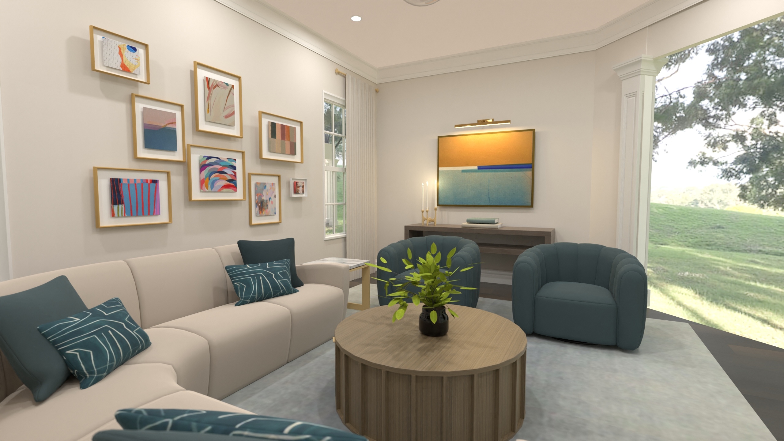 Luber Front Living Room #25883320 by Nicole Bailey