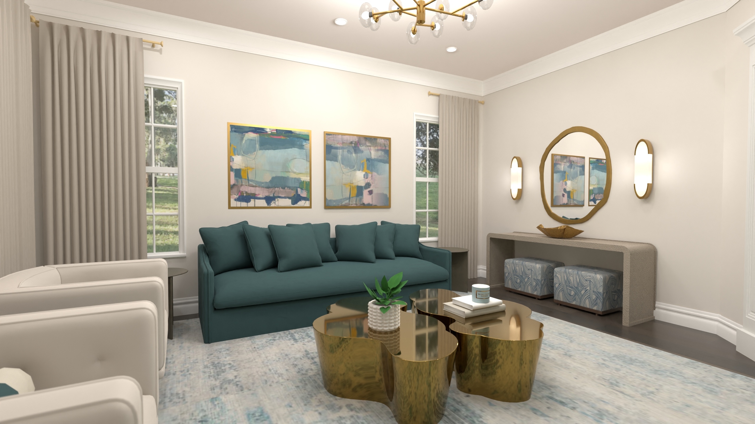 Luber Front Living Room #25866036 by Nicole Bailey