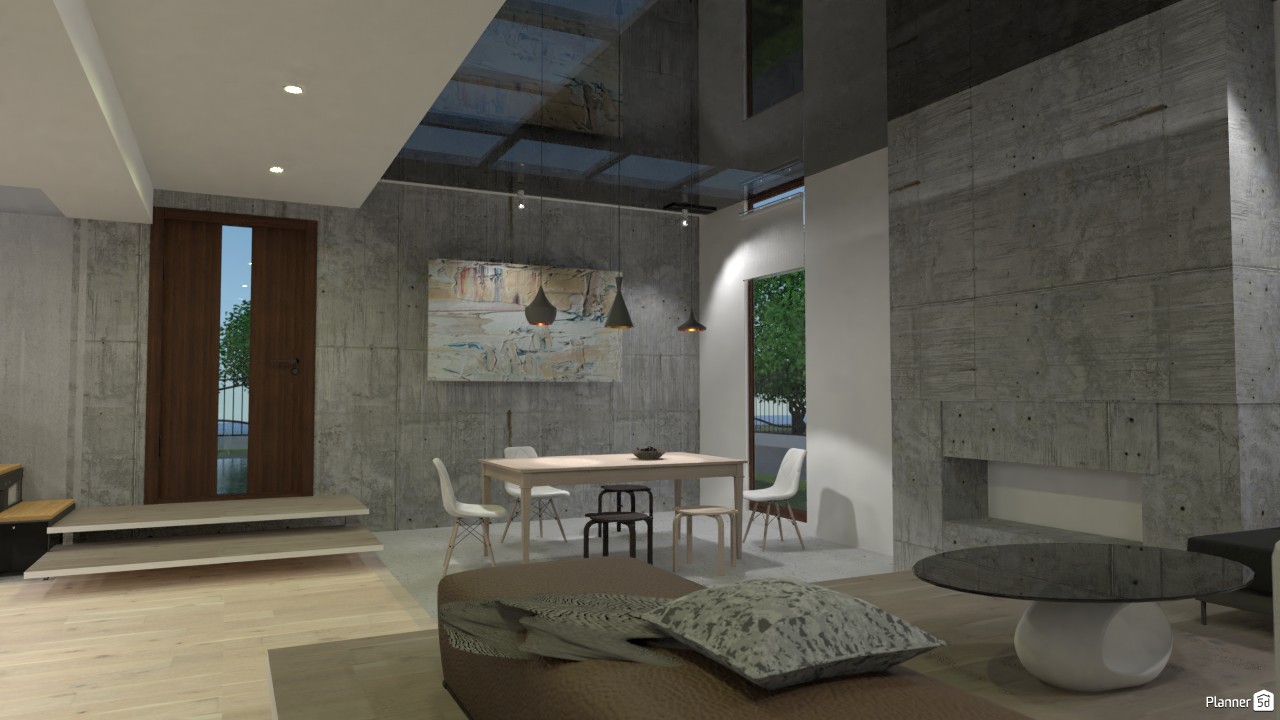 Pastel Loft, Glass ceiling #3550863 by Michel