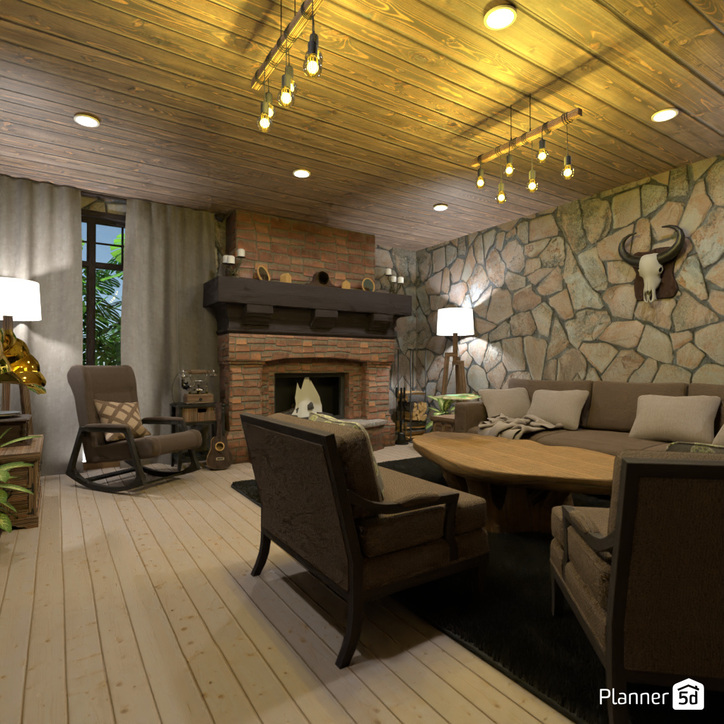 Country Living room #20156315 by Editors Choice