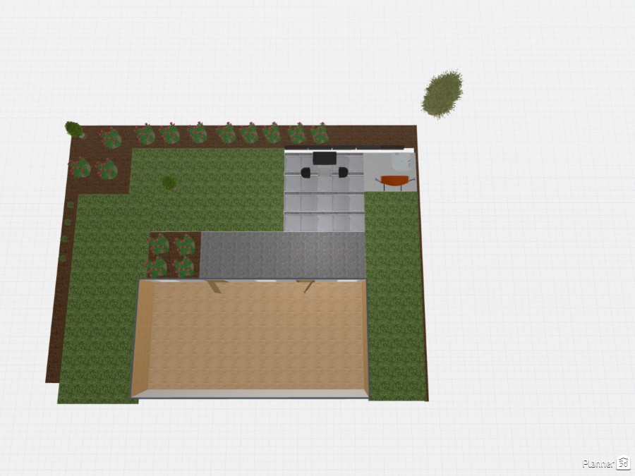 Conserve current patio, match it. #26485960 by User 74151988