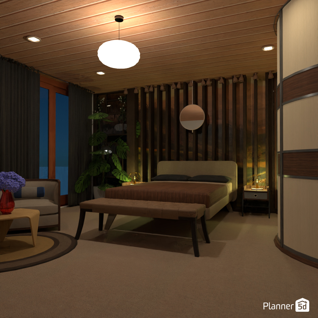 DB: Retro - empty room copy #17802155 by Editors Choice